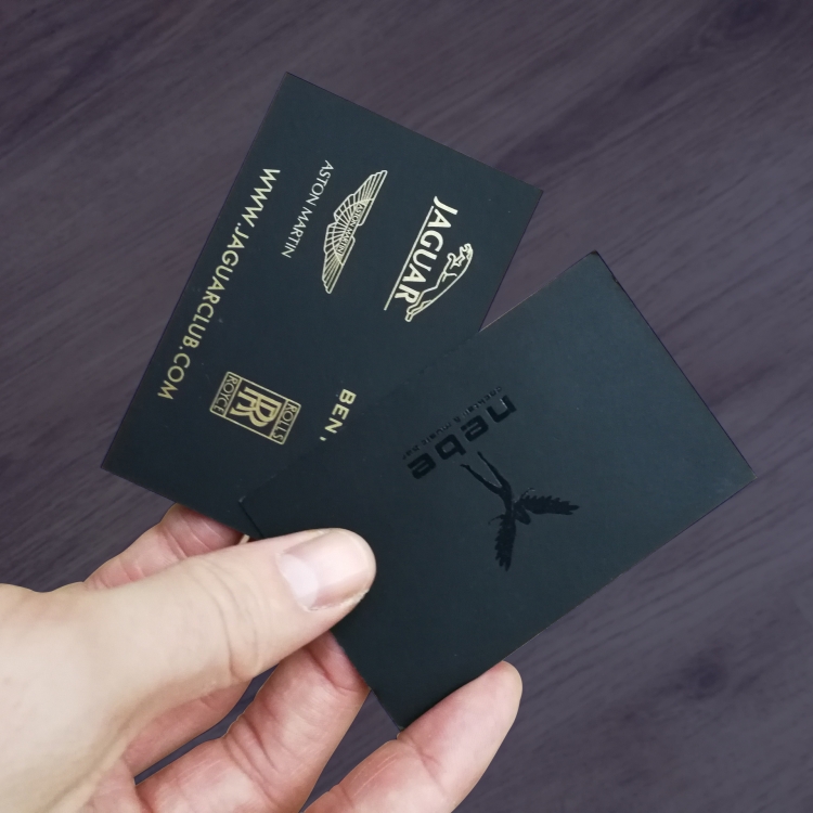 BLACK PAPER // PANTONE PRINT <br /> // BLACK FOIL EMBOSSING